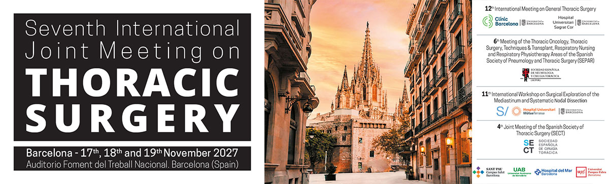 Seventh International Joint Meeting on THORACIC SURGERY 2027